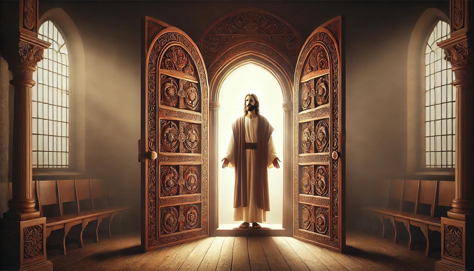 Eu sou a porta aberta